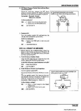 2006 Honda TRX680 Rincon Factory Service Manual, Page 313