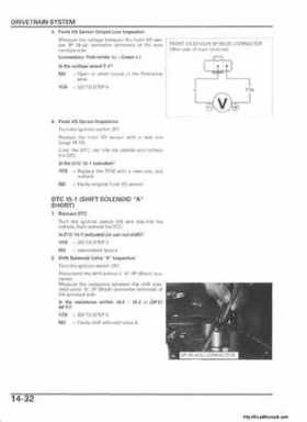 2006 Honda TRX680 Rincon Factory Service Manual, Page 314