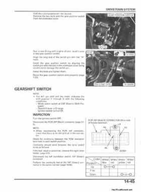 2006 Honda TRX680 Rincon Factory Service Manual, Page 327