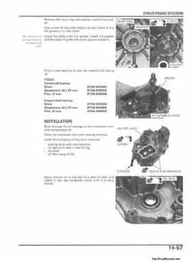 2006 Honda TRX680 Rincon Factory Service Manual, Page 339
