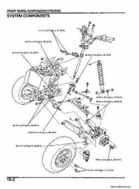 2006 Honda TRX680 Rincon Factory Service Manual, Page 358
