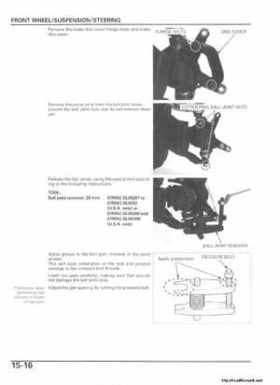 2006 Honda TRX680 Rincon Factory Service Manual, Page 372