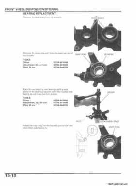 2006 Honda TRX680 Rincon Factory Service Manual, Page 374