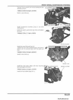 2006 Honda TRX680 Rincon Factory Service Manual, Page 377