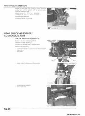 2006 Honda TRX680 Rincon Factory Service Manual, Page 400