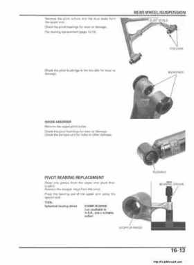 2006 Honda TRX680 Rincon Factory Service Manual, Page 403