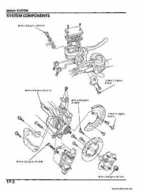 2006 Honda TRX680 Rincon Factory Service Manual, Page 409