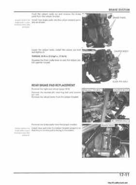 2006 Honda TRX680 Rincon Factory Service Manual, Page 418
