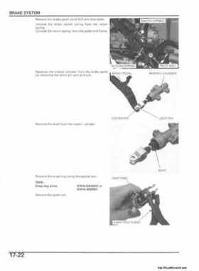 2006 Honda TRX680 Rincon Factory Service Manual, Page 429