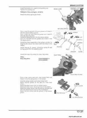2006 Honda TRX680 Rincon Factory Service Manual, Page 438