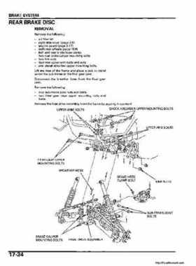2006 Honda TRX680 Rincon Factory Service Manual, Page 441