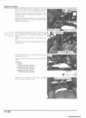 2006 Honda TRX680 Rincon Factory Service Manual, Page 443