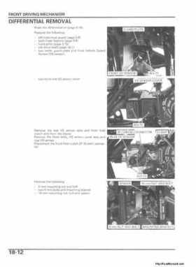 2006 Honda TRX680 Rincon Factory Service Manual, Page 456