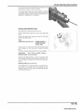 2006 Honda TRX680 Rincon Factory Service Manual, Page 459