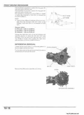 2006 Honda TRX680 Rincon Factory Service Manual, Page 460
