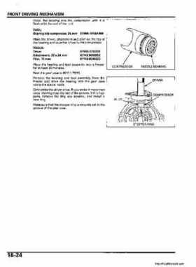 2006 Honda TRX680 Rincon Factory Service Manual, Page 468