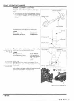 2006 Honda TRX680 Rincon Factory Service Manual, Page 470