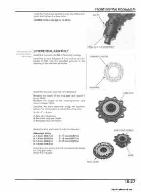 2006 Honda TRX680 Rincon Factory Service Manual, Page 471