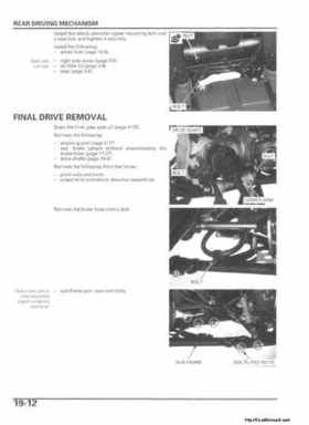 2006 Honda TRX680 Rincon Factory Service Manual, Page 488