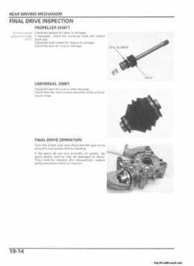 2006 Honda TRX680 Rincon Factory Service Manual, Page 490