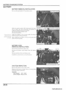 2006 Honda TRX680 Rincon Factory Service Manual, Page 511