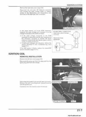 2006 Honda TRX680 Rincon Factory Service Manual, Page 521
