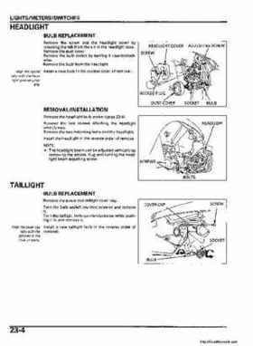 2006 Honda TRX680 Rincon Factory Service Manual, Page 540