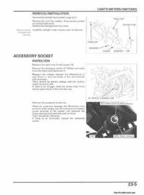2006 Honda TRX680 Rincon Factory Service Manual, Page 541