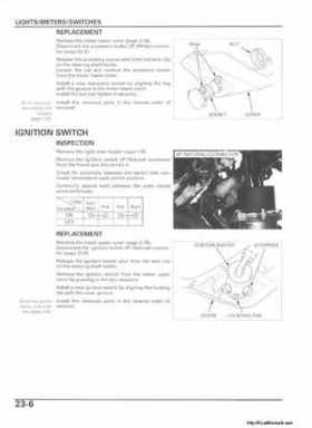 2006 Honda TRX680 Rincon Factory Service Manual, Page 542