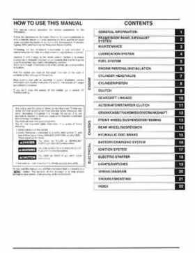 2007-2009 Honda TRX300EX TRX300X service manual, Page 3