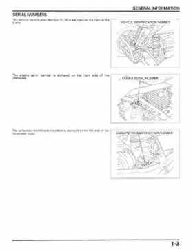 2007-2009 Honda TRX300EX TRX300X service manual, Page 7
