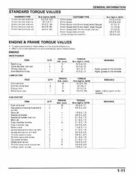 2007-2009 Honda TRX300EX TRX300X service manual, Page 15