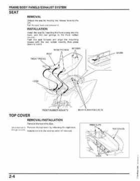 2007-2009 Honda TRX300EX TRX300X service manual, Page 32
