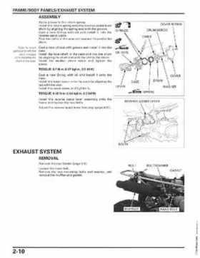 2007-2009 Honda TRX300EX TRX300X service manual, Page 38