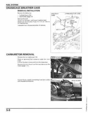 2007-2009 Honda TRX300EX TRX300X service manual, Page 85