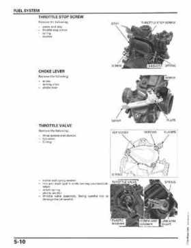 2007-2009 Honda TRX300EX TRX300X service manual, Page 87