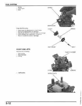 2007-2009 Honda TRX300EX TRX300X service manual, Page 89