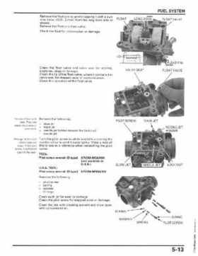 2007-2009 Honda TRX300EX TRX300X service manual, Page 90