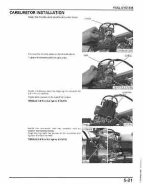 2007-2009 Honda TRX300EX TRX300X service manual, Page 98