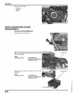2007-2009 Honda TRX300EX TRX300X service manual, Page 156