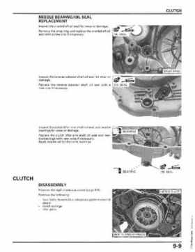 2007-2009 Honda TRX300EX TRX300X service manual, Page 157