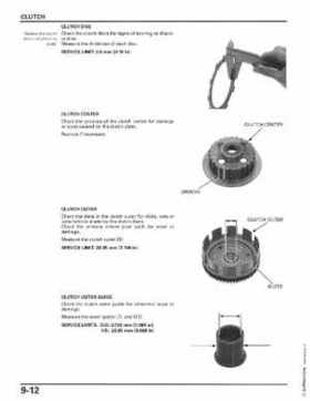 2007-2009 Honda TRX300EX TRX300X service manual, Page 160