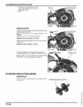 2007-2009 Honda TRX300EX TRX300X service manual, Page 186