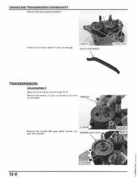 2007-2009 Honda TRX300EX TRX300X service manual, Page 202
