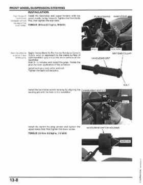 2007-2009 Honda TRX300EX TRX300X service manual, Page 226