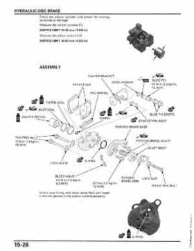 2007-2009 Honda TRX300EX TRX300X service manual, Page 300