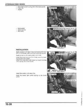 2007-2009 Honda TRX300EX TRX300X service manual, Page 304