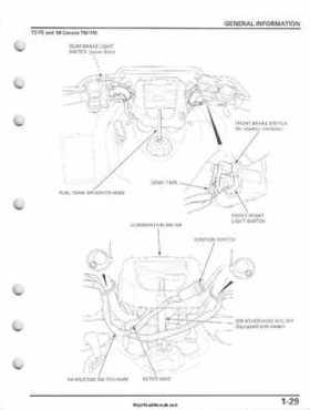 2007-2010 Honda FourTrax Rancher 420 TRX420 TRX Service Manual, Page 33