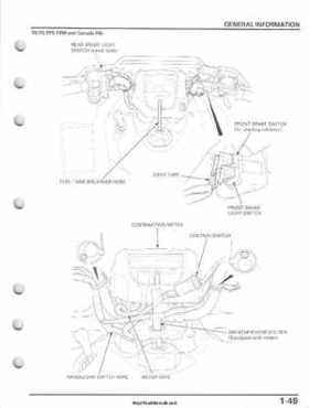 2007-2010 Honda FourTrax Rancher 420 TRX420 TRX Service Manual, Page 53