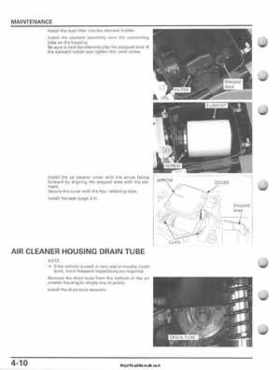 2007-2010 Honda FourTrax Rancher 420 TRX420 TRX Service Manual, Page 104